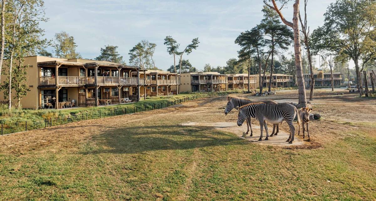 Safari Resort Beekse Bergen vakantiehuizen aan de Savanne