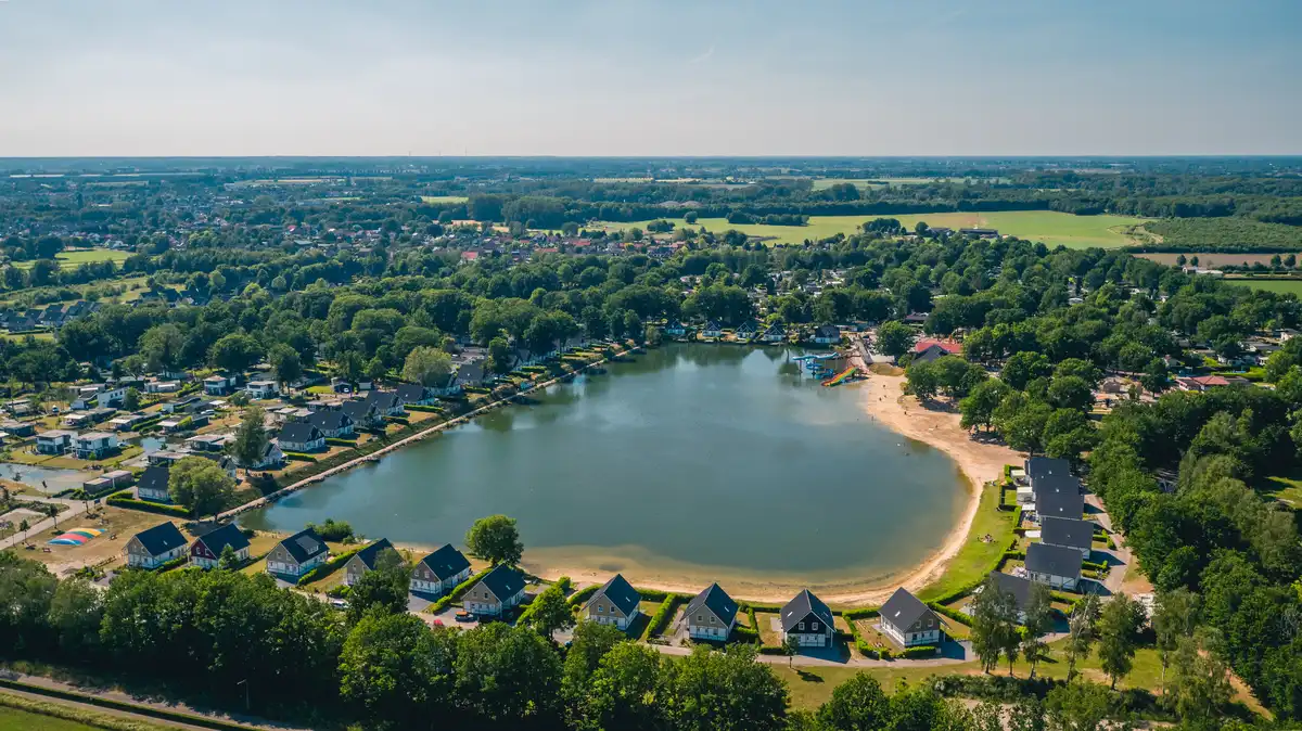 EuroParcs Limburg foto vanuit de lucht
