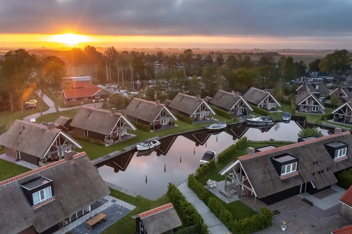 Roompot Waterpark Terkaple vakantiehuizen aan het water